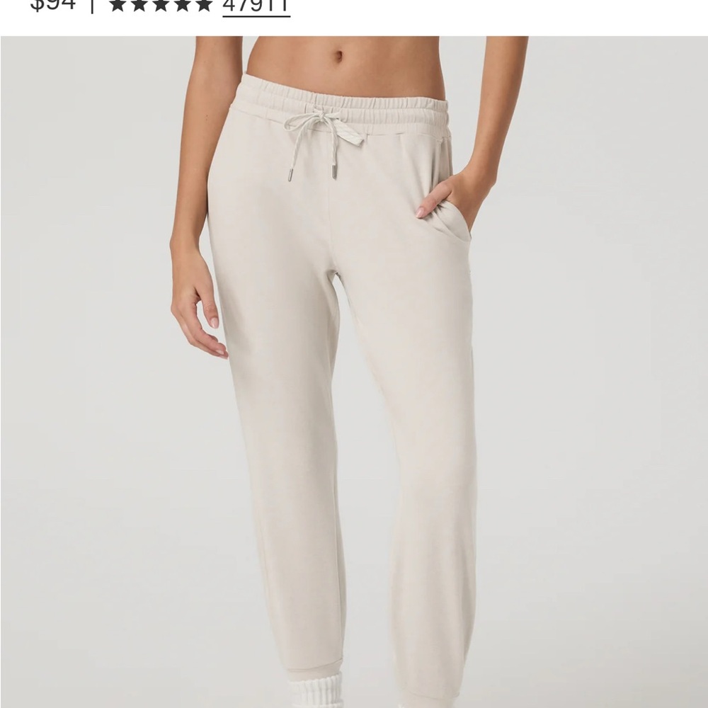 Vuori Cream Performance Jogger